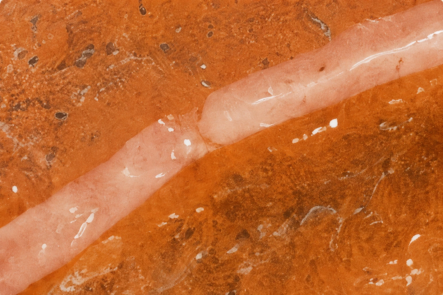Terracotta glazuur met lichte glans
